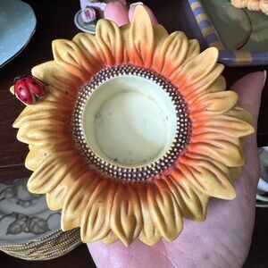 Candleholder / candles / tea light / floral / home accent